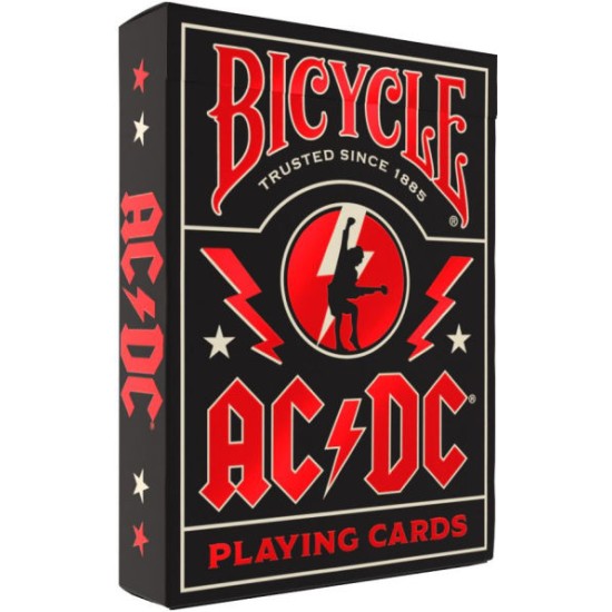 Playing Cards Bicycle AC/DC