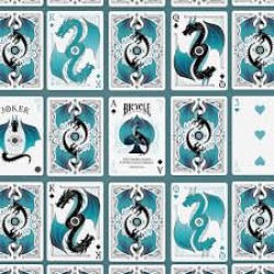 Playing Cards Bicycle Ice Dragon