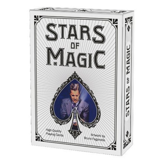 Playing Cards Stars of Magic White Edition
