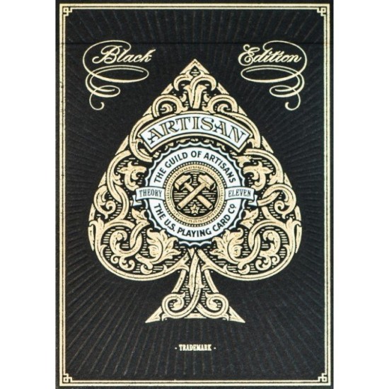 Карти за игра Theory 11 Artisan Black