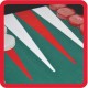 Табла за игра Турнирна велур с пулове и зарчета 53см