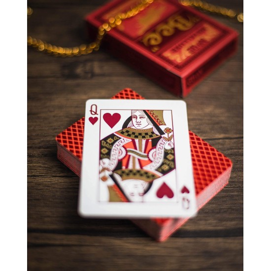 Карти за игра Bee Metalluxe Red
