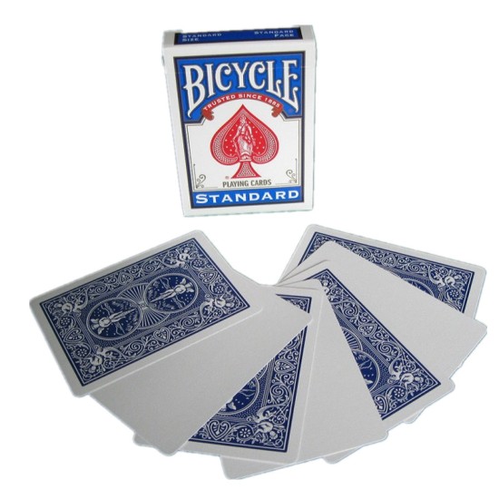 Карти за фокуси Bicycle Magic бяло лице/син гръб