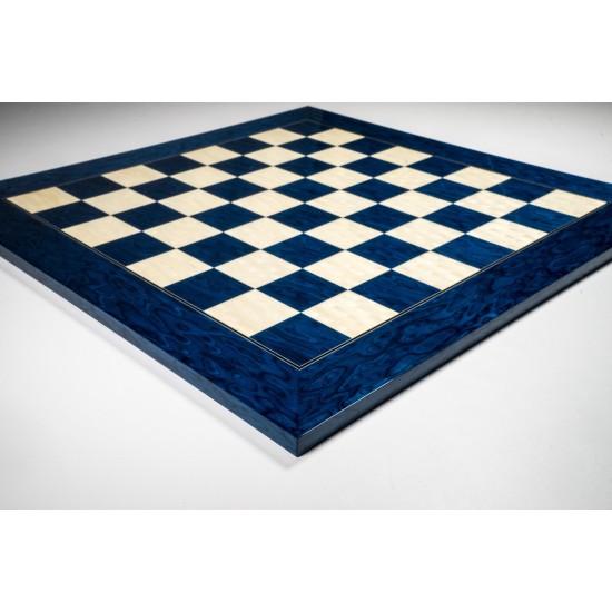 Шах дъска RPF Deluxe Blue, поле 55 мм, без нотация