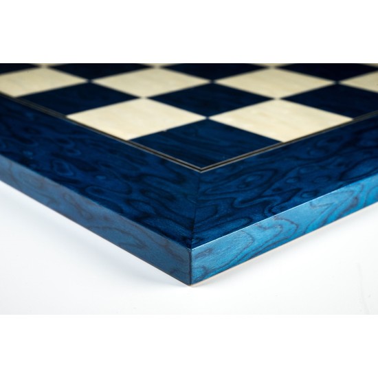 Шах дъска RPF Deluxe Blue, поле 55 мм, без нотация