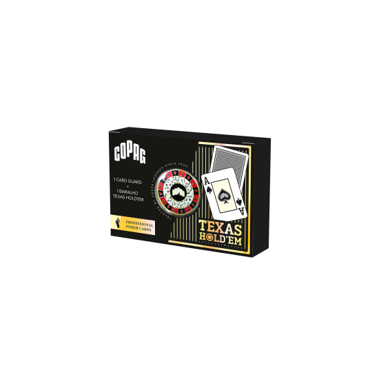 Карти за игра Copag Texas hold'em 100% plastic & dealer button