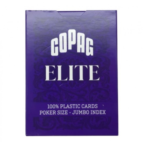 Карти за игра Copag Elite Poker size Jumbo index Purple