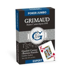 Карти за игра Grimaud Poker Jumbo Index