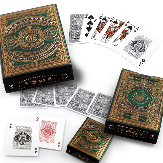 Карти за игра Theory 11 High Victorian Green