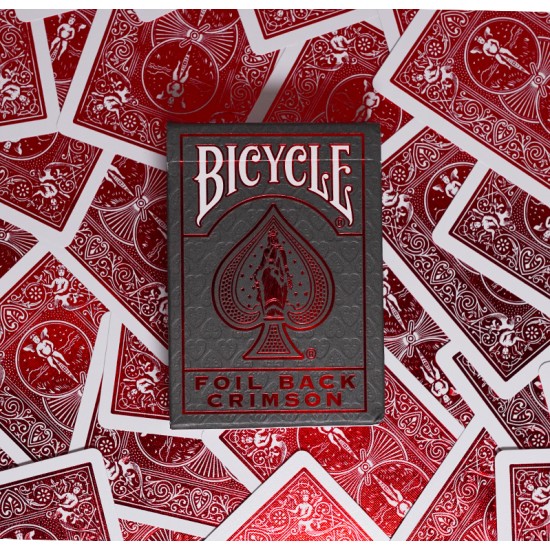Карти за игра Bicycle Metal Deck Red