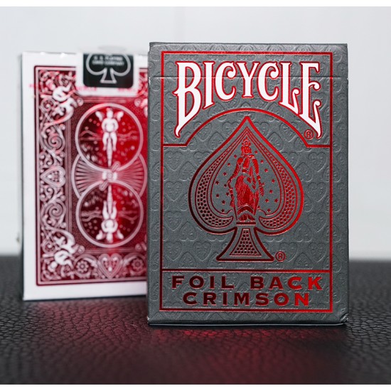 Карти за игра Bicycle Metal Deck Red