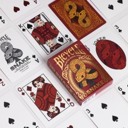 Playing Cards Bicycle Snake
