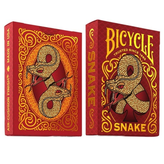 Playing Cards Bicycle Snake