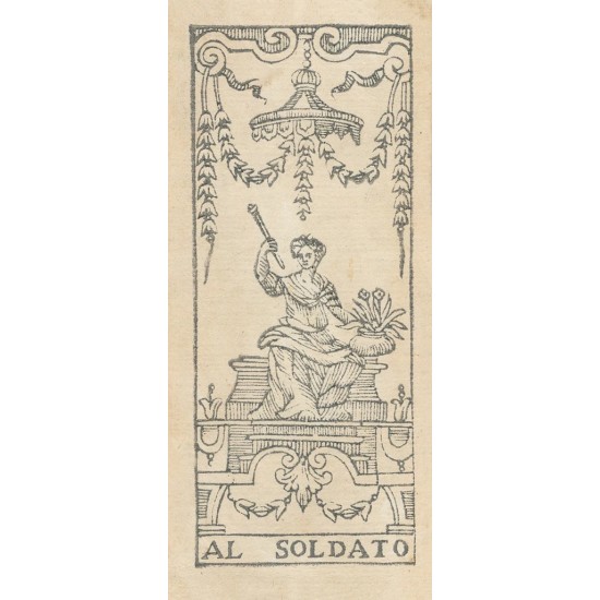Карти Таро LoScarabeo Tarocchino Al Soldato - Limited Edition