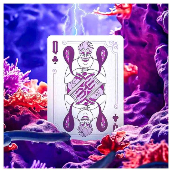 Карти за игра Bicycle Disney Villains Premium Green/Purple