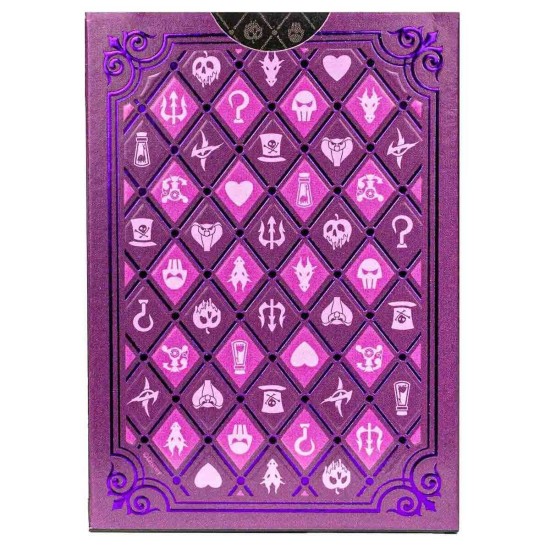 Карти за игра Bicycle Disney Villains Premium Green/Purple